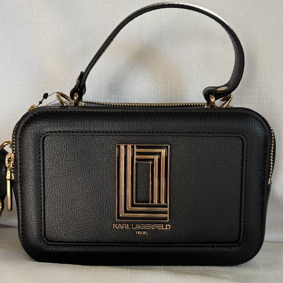 Karl Lagerfeld Paris Crossbody Handbag - Picture 1 of 6